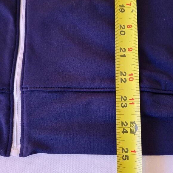 Under Armour Womens Midlayer Full Zip Navy Coral Jacket Size Large - Picture 8 of 11